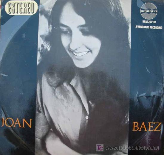 Discos de vinilo: JOAN BAEZ.HISPAVOX,1 LP, 1967 - Foto 1