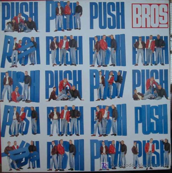 Discos de vinilo: BROS; PUSH. 1988.CBS. - Foto 1