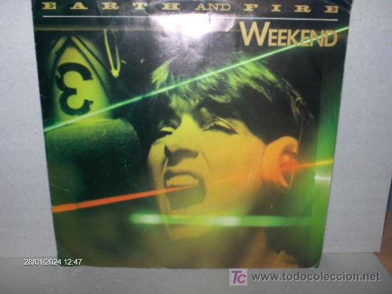Discos de vinilo: EARTH  AND FIRE ---- WEEKEND - Foto 1