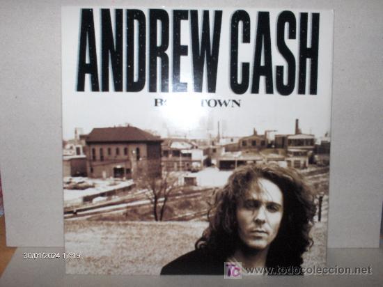 Discos de vinilo: ANDREW CASH ---- BOOMTOWN - Foto 1