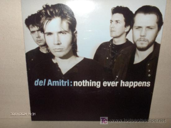 Discos de vinilo: DEL AMITRI ---- NOTHING EVER HAPPENS - Foto 1