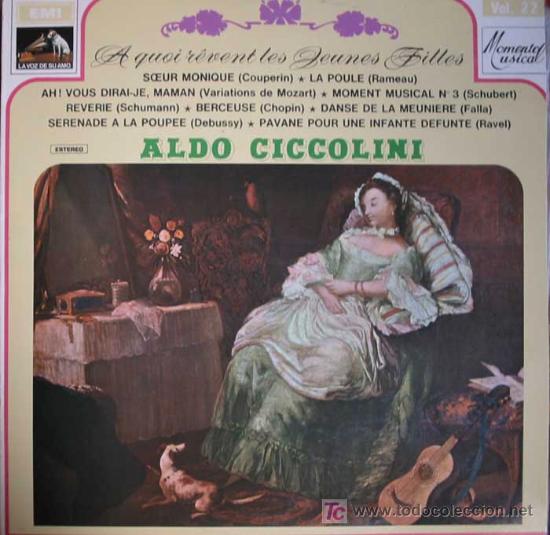 Dischi in vinile: A QUOI R&Ecirc;VENT LES GEUNES FILLES (EN QUE SUE&Ntilde;AN LAS DONCELLAS). ALDO CICCOLINI.A&Ntilde;O:1970