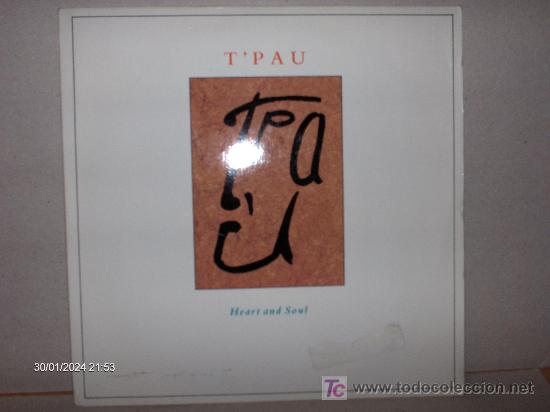 Discos de vinilo: T&acute;PAU ---- HEART AND SOUL - Foto 1
