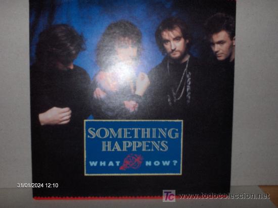 Discos de vinilo: SOMETHING HAPPENS ----- WHAT NOW - Foto 1