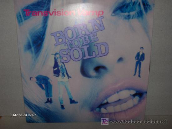 Discos de vinilo: TRANSVISION VAMP --- BORN TO BE SOLD + 2 - Foto 1