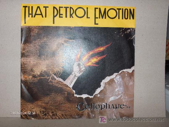 Discos de vinilo: THAT PETROL EMOTION ---- CELLOPHANE - Foto 1