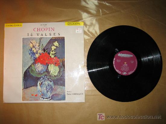 Discos de vinilo: Chopin. Catorce valses - Foto 1