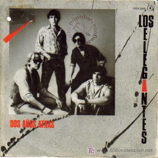 Disques de vinyle: LOS ELEGANTES-DOS A&Ntilde;OS ATRAS + NO LO SE SINGLE VINILO 1985 PROMOCIONAL SPAIN
