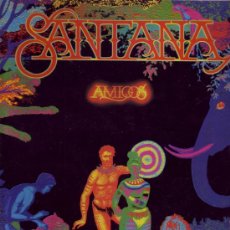 Discos de vinilo: SANTANA DISCO LP AMIGOS PORTADA DOBLE ESPAÑOL 1976 CBS. Lote 9515772