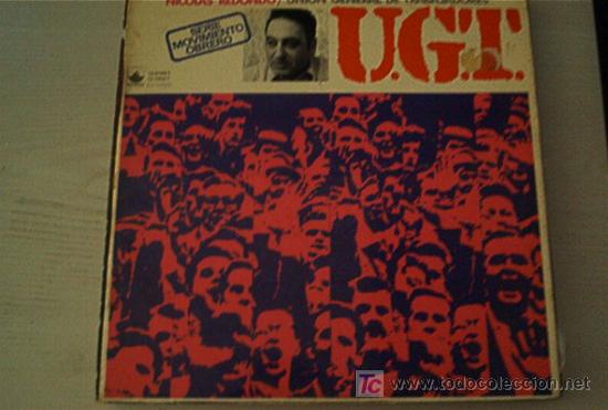 Discos de vinilo: RARO LP UGT. NICOLAS REDONDO - Foto 1