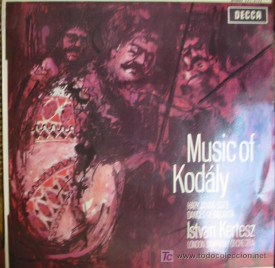 Discos de vinil: MISOCOF KOD&Aacute;LY;HARY J&Aacute;NOS SUITE DANCES OF GALANTA.ISTVAN KERTESZ.LONDON SYMPHONY ORCHESTRA.
