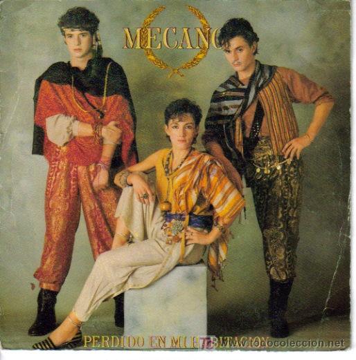 Discos de vinilo: MECANO-PERDIDO EN MI HABITACION + VIAJE ESPACIAL SINGLE PROMOCIONAL EDITADO POR CBS EN 1981