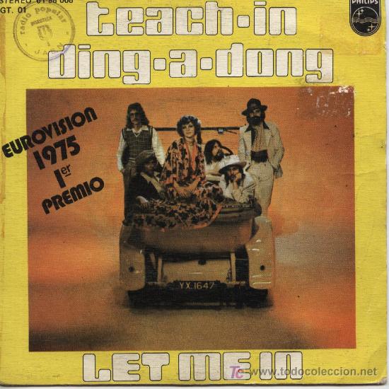 Discos de vinilo: Teadch - In  /  Eurovisi&oacute;n 1975  - 1er Premio