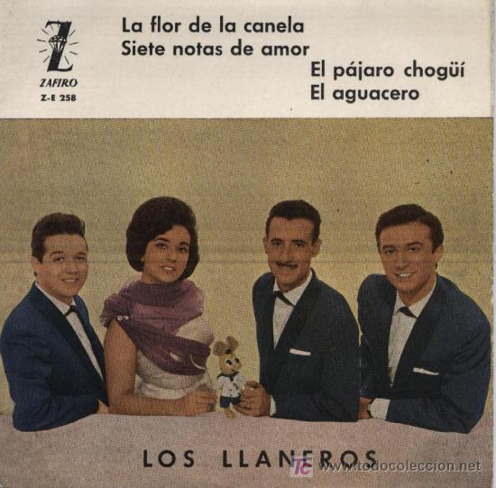 Discos de vinilo: Los Llaneros  -  La flor de la canela - Foto 1