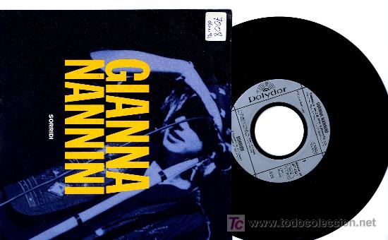 Discos de vinil: GIANNA NANNINI envi&oacute; incluido