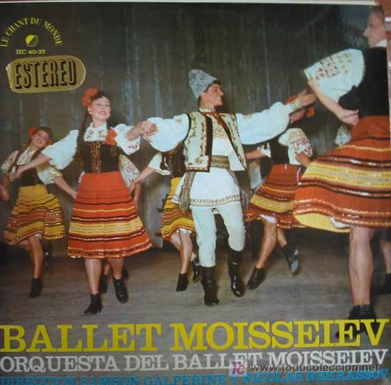 Discos de vinilo: BALLET MOISSEIEV.ORQUESTA DEL BALLET MOISSEIEV.DIRECCI&Oacute;N:SAMSON GALPERINE Y NICOLAS NEKRASSOV