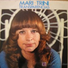 Discos de vinilo: MARI TRINI TRANSPARENCIAS 1975