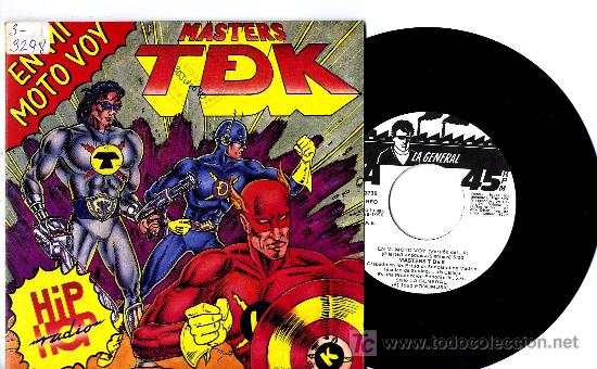 Vinyl-Schallplatten: MASTERS T DE K  single 1990