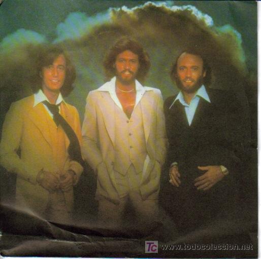 Discos de vinilo: BEE GEES-TOO MUCH HEAVEN + REST YOUR LOVE ON ME SINGLE VINILO PROMOCIONAL MUY RARO