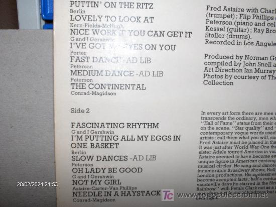 Discos de vinilo: FRED ASTAIRE ---- THE SPECIAL MAGIC OF - Foto 2