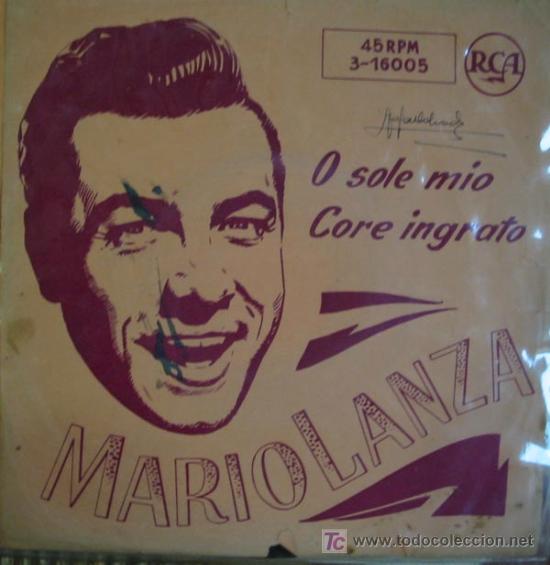 Discos de vinilo: MARIO LANZA: O SOLE MIO & CORE INGRATO. - Foto 1