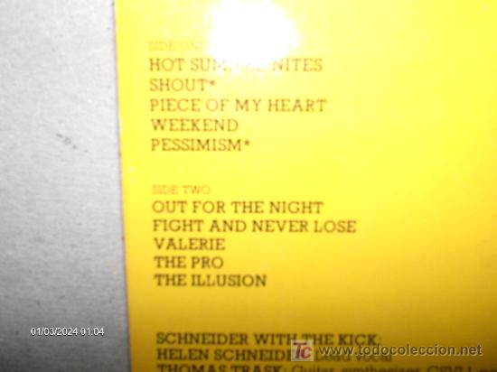 Discos de vinilo: HELEN SCHNEIDER --- WITH THE KICK - Foto 2