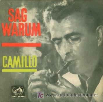 Discos de vinilo: CAMILLO - SAG WARUM - EP RARO DE VINILO DE 1962 - Foto 1