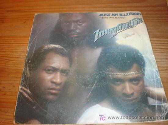 Discos de vinilo: ANTIGUO DISCO SINGLE IMAGINATION, JUST AN ILLUSION,  A&Ntilde;O 1982 - Foto 1