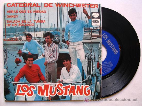Discos de vinilo: LOS MUSTANG : CATEDRAL DE WINCHESTER - Foto 1