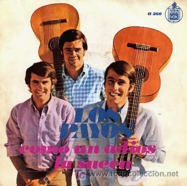 Discos de vinilo: LOS PAYOS &middot;&middot;&middot; Como un adios / La sueca - (Single 45 rpm) - Foto 1