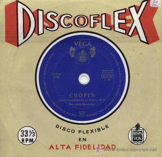Discos de vinilo: CHOPIN - Gran polonesa en la bemol - Foto 1