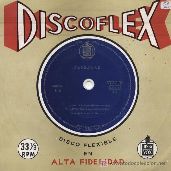 Discos de vinilo: COBLA LA PRINCIPAL DE GERONA - La Santa espina - Foto 1