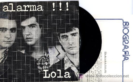 Vinyl-Schallplatten: ALARMA single con insert