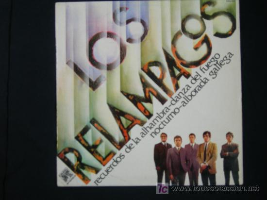Discos de vinilo: LOS RELAMPAGOS Recuerdo de la Alhambra - Foto 1