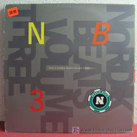 Discos de vinilo: THIS IS NORDIK BEATS VOLUME THREE 1990 LP33 - Foto 1