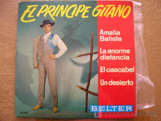 Discos de vinilo: EL PRINCIPE GITANO Amalia Batista  E.P. 1963 - Foto 1