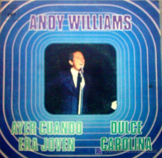 Discos de vinilo: ANDY  WILLIAMS    AYER CUANDO ERA JOVEN  1970 - Foto 1