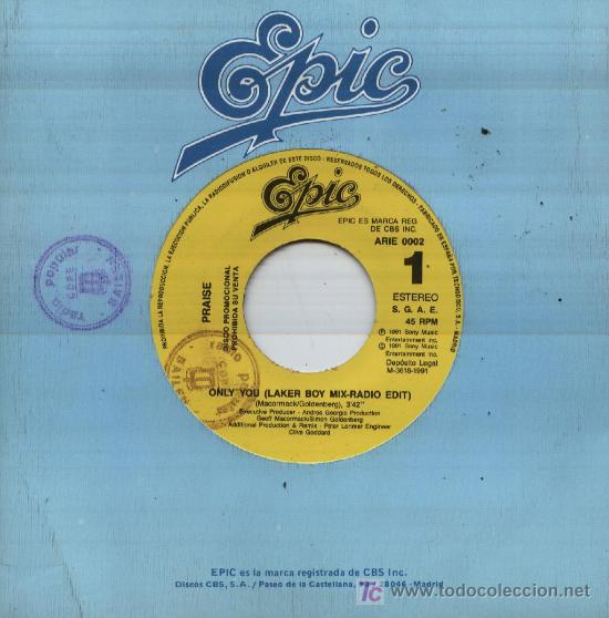 Discos de vinilo: PRAISE / Only you - Foto 1