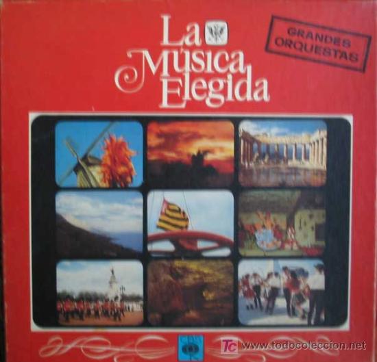Discos de vinil: LA GRAN MUSICA (GRANDES ORQUESTAS). 4LPS EN ESTUCHE DE CART&Oacute;N+LIBRETO.A&Ntilde;O: 1982.