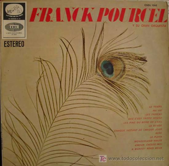 Discos de vinilo: FRANCK POURCEL Y SU GRAN ORQUESTA. A&Ntilde;O: 1965. - Foto 1