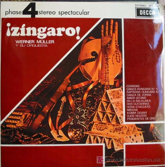 Discos de vinilo: Z&Iacute;NGARO! WERNWR M&Uuml;LLER Y SU ORQUESTA. A&Ntilde;O: 1970. - Foto 1
