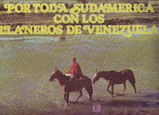 Disques de vinyle: LOS LLANEROS DE VENEZUELA DISCO LP POR TODA SUDAMERICA VER FOTO ADICIONAL