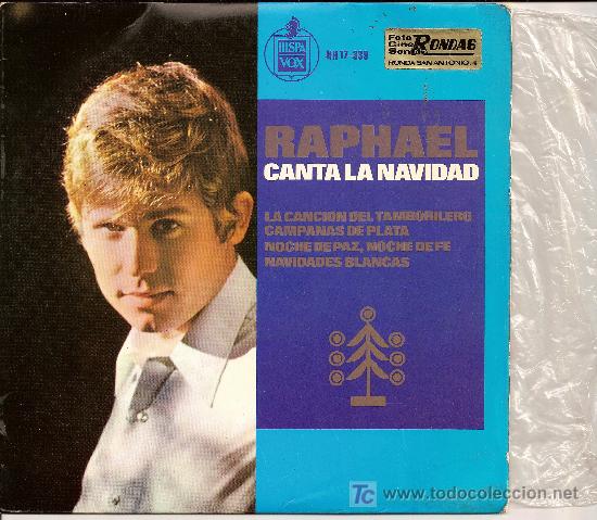 Discos de vinilo: RAPHAEL / CANTA LA NAVIDAD / HISPAVOX - Foto 1