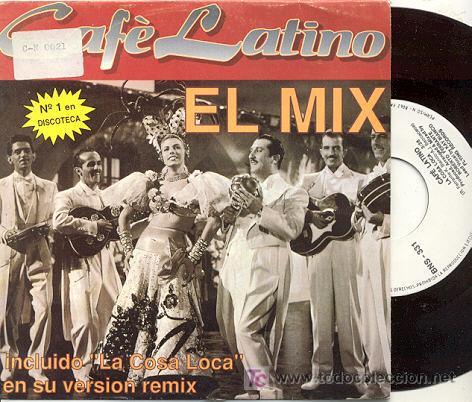 Disques de vinyle: SINGLE  45 RPM / CAFE LATINO / OYE COMO VA  /// EDITADO POR BLANCO Y NEGRO
