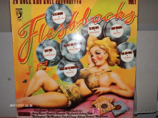 Discos de vinilo: FLASHBACKS-- LARRY WILLIAMS-THE JANGLERS-B.CHANNEL-THE STRINGALONGS..... - Foto 1