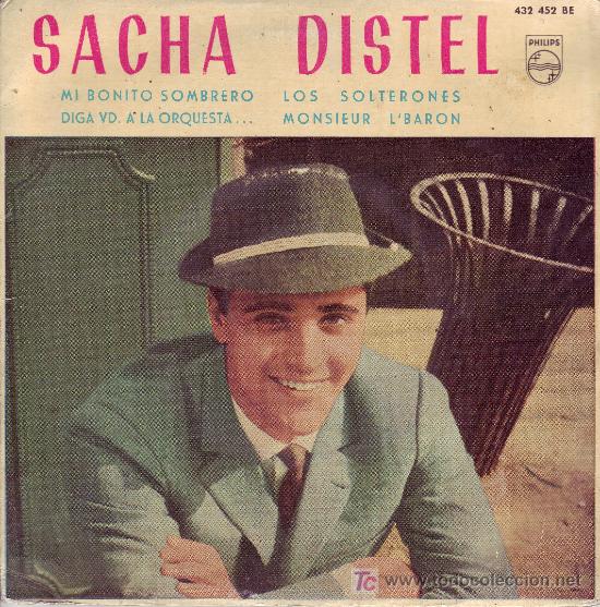Discos de vinilo: SACHA DISTEL DISCO EP PHILIPS SPA 1960 - Foto 1