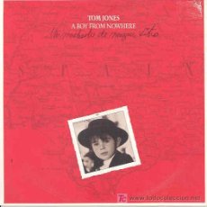 Discos de vinilo: TOM JONES - A BOY FROM NOWHERE - PROMO ESPAÑOL DE 1987. Lote 4619141