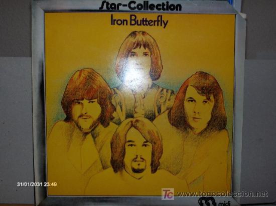 Discos de vinilo: IRON BUTTERFLY ------ STAR COLLECTION - Foto 1