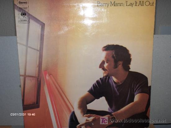 Discos de vinilo: BARRY MANN ----- LAY IT ALL OUT - Foto 1