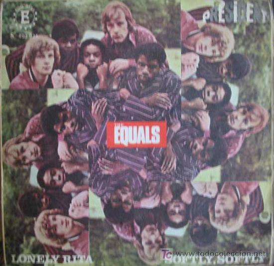 Discos de vinilo: THE EQUALS: LONELY RITA - SOFTLY,SOFTLY. A&Ntilde;O: 1968. 1SINGLE. - Foto 1